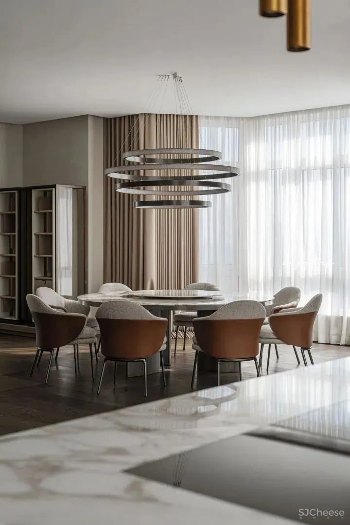 YoDezeen Architects | 343m²轻奢大平层级