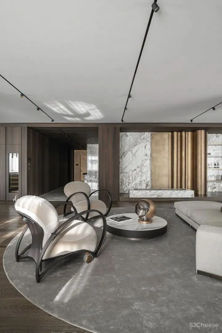 YoDezeen Architects | 343m²轻奢大平层级