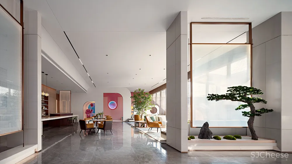 EHOO易虎设计-南京彰泰观南府销售中心