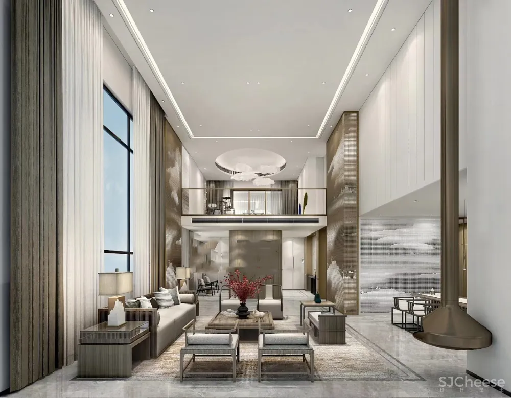 50套1100张-中式新中式别墅高清实景照片参考图合集-JPG格式-785M