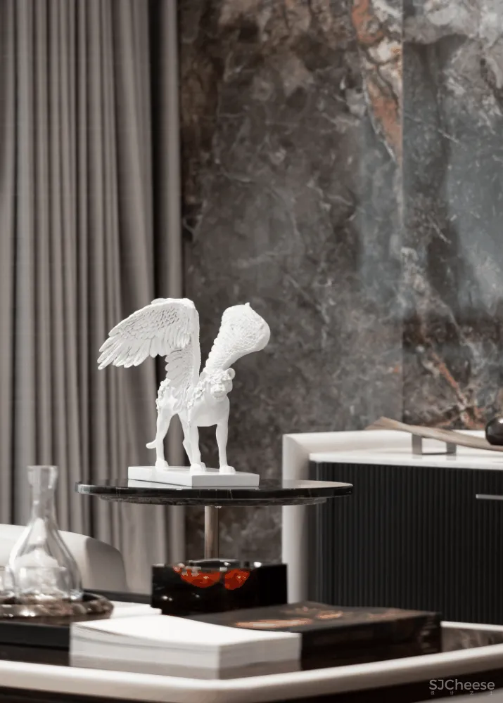 锐度设计丨绿地·麓云国际样板间：轴心时代，塔尖风尚