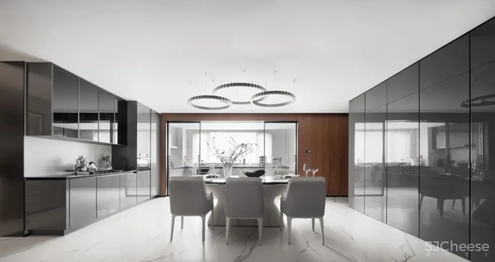 锐度设计丨绿地·麓云国际样板间：轴心时代，塔尖风尚