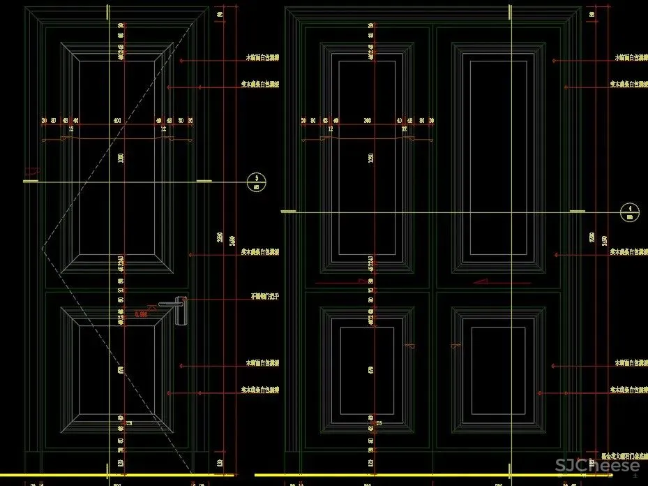 门节点搞不懂?是时候准备一份《各类门CAD节点详图合集-18种分类》了