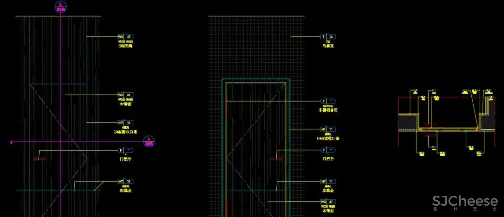 门节点搞不懂?是时候准备一份《各类门CAD节点详图合集-18种分类》了