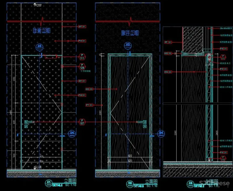 门节点搞不懂?是时候准备一份《各类门CAD节点详图合集-18种分类》了