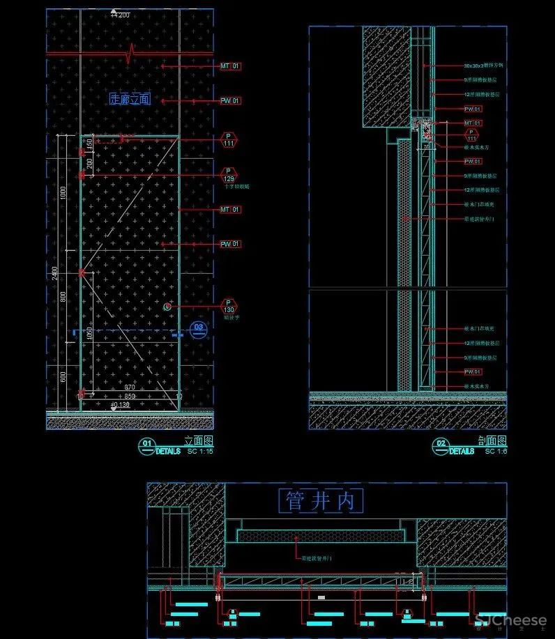 门节点搞不懂?是时候准备一份《各类门CAD节点详图合集-18种分类》了