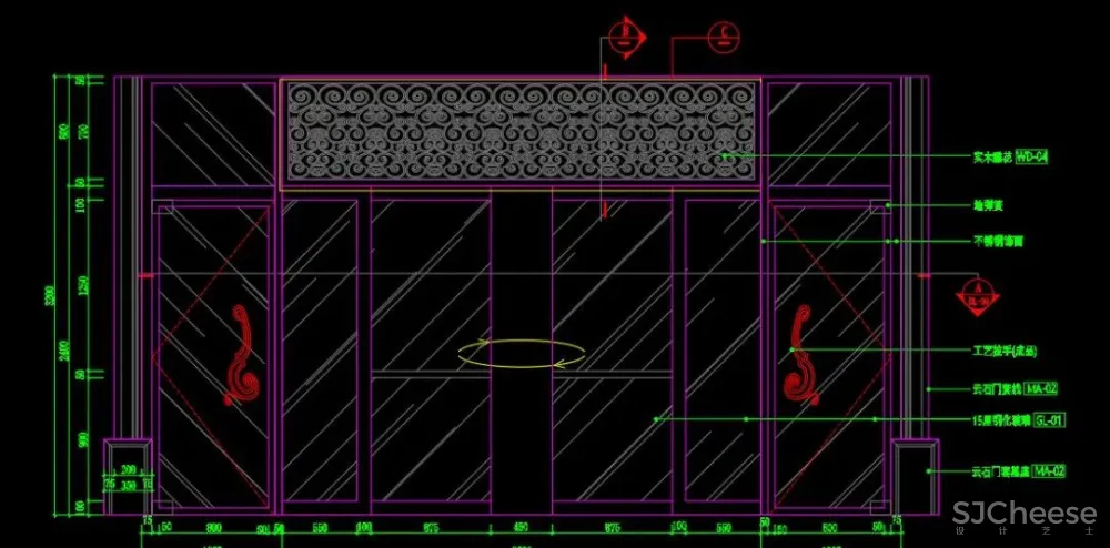 门节点搞不懂?是时候准备一份《各类门CAD节点详图合集-18种分类》了