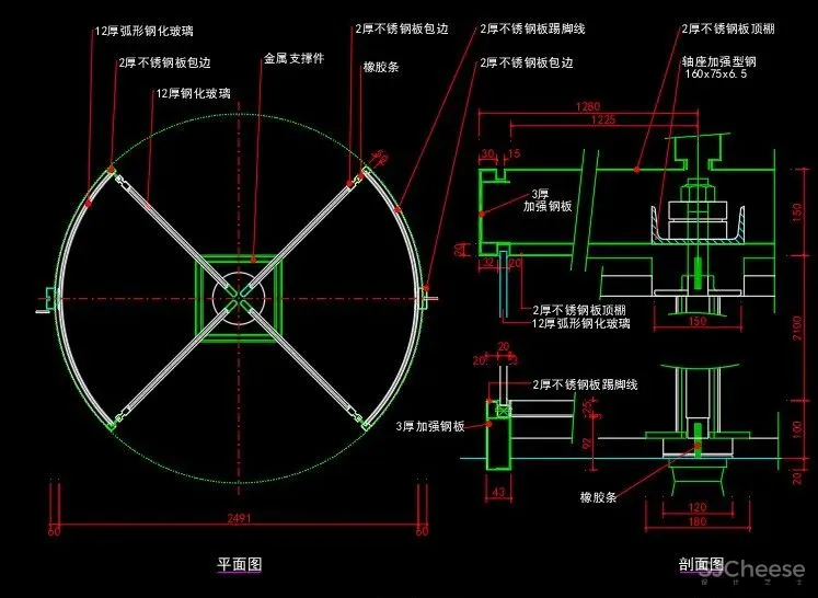 门节点搞不懂?是时候准备一份《各类门CAD节点详图合集-18种分类》了