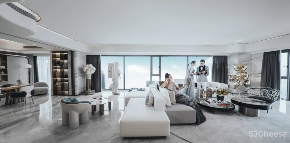 邱德光|新作 大平层豪宅 杭州绿城 卓越 · 傲旋城|样板间