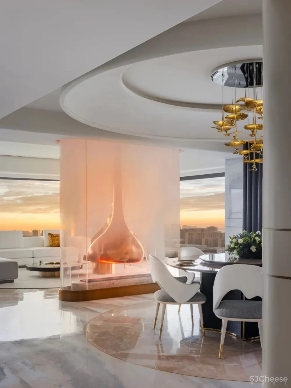 邱德光|新作 大平层豪宅 杭州绿城 卓越 · 傲旋城|样板间