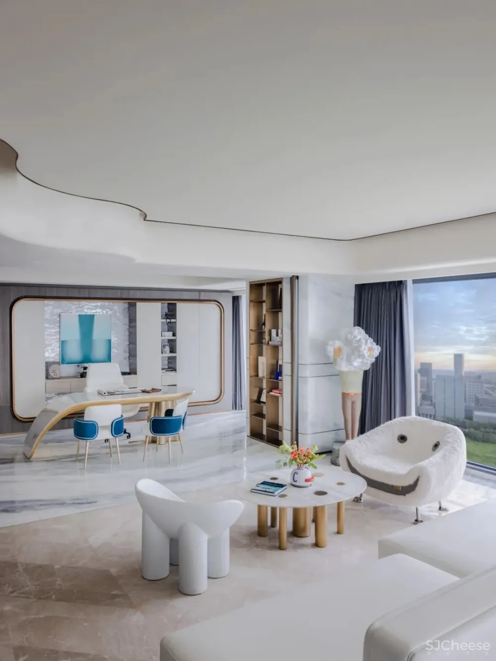 邱德光|新作 大平层豪宅 杭州绿城 卓越 · 傲旋城|样板间