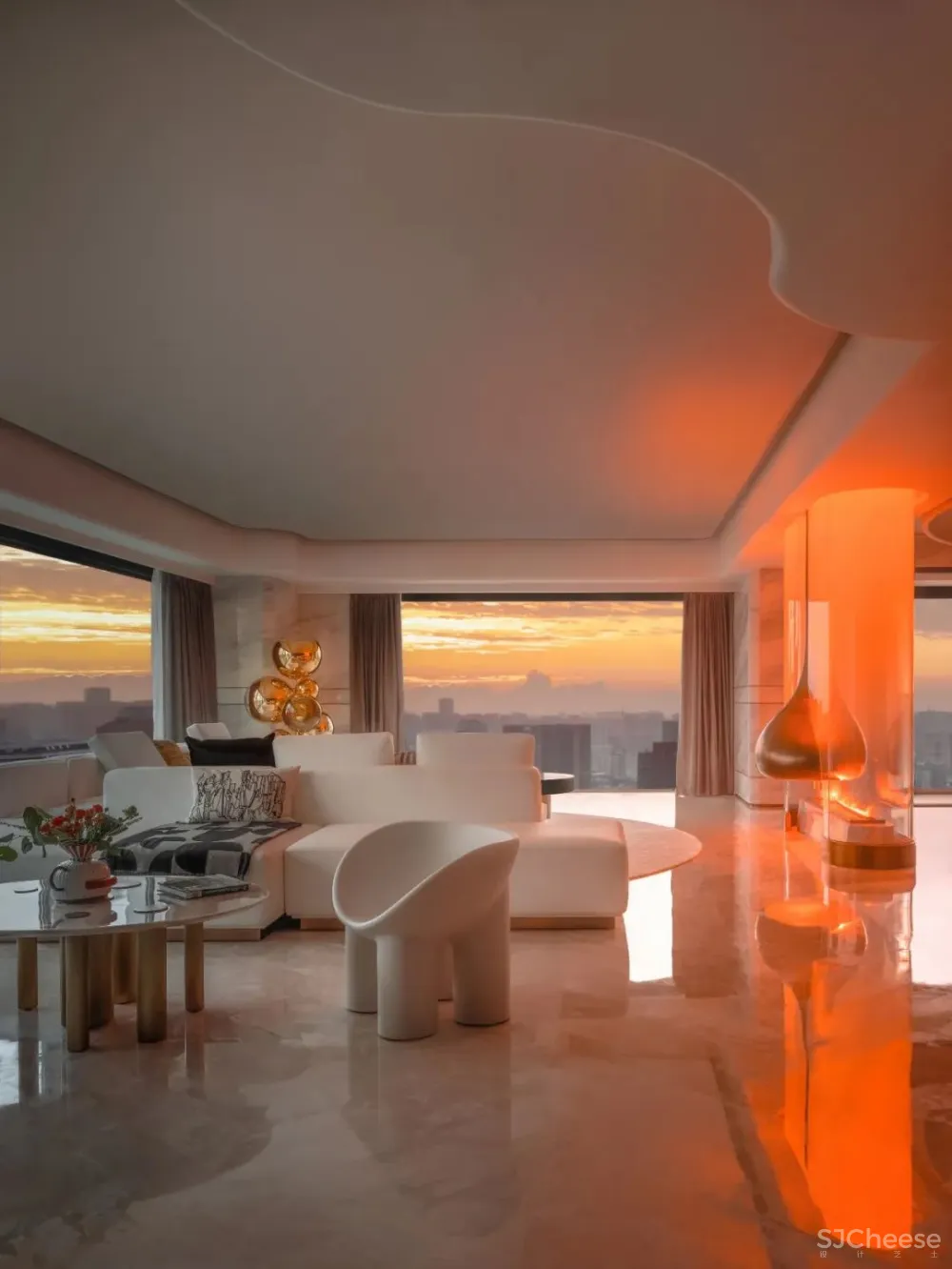 邱德光|新作 大平层豪宅 杭州绿城 卓越 · 傲旋城|样板间