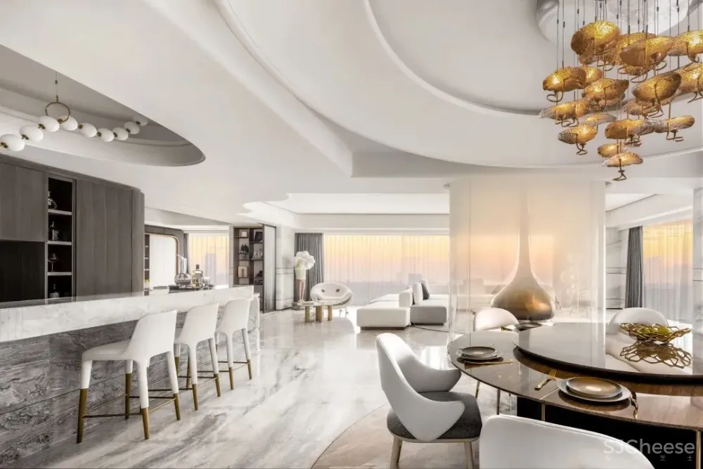 邱德光|新作 大平层豪宅 杭州绿城 卓越 · 傲旋城|样板间