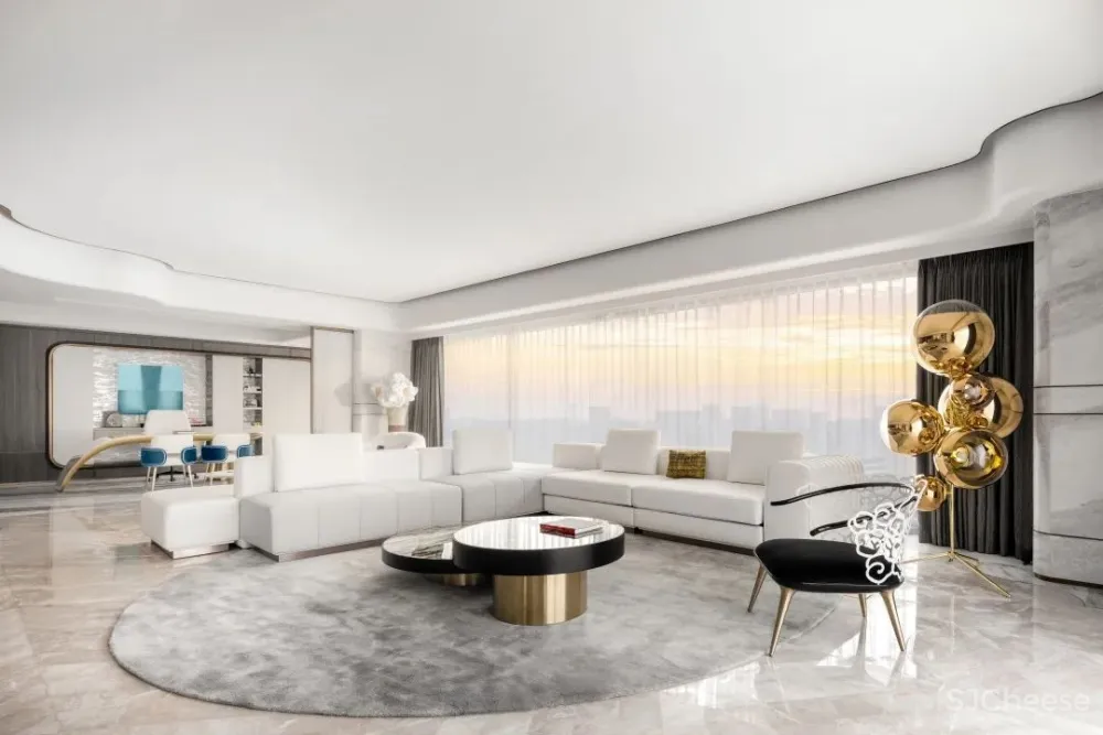 邱德光|新作 大平层豪宅 杭州绿城 卓越 · 傲旋城|样板间