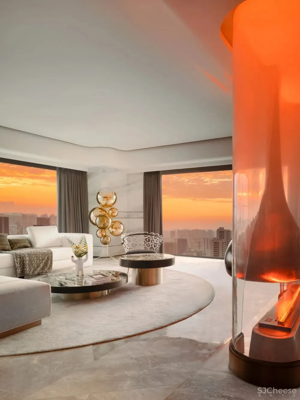 邱德光|新作 大平层豪宅 杭州绿城 卓越 · 傲旋城|样板间