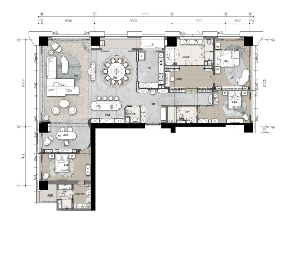 邱德光|新作 大平层豪宅 杭州绿城 卓越 · 傲旋城|样板间