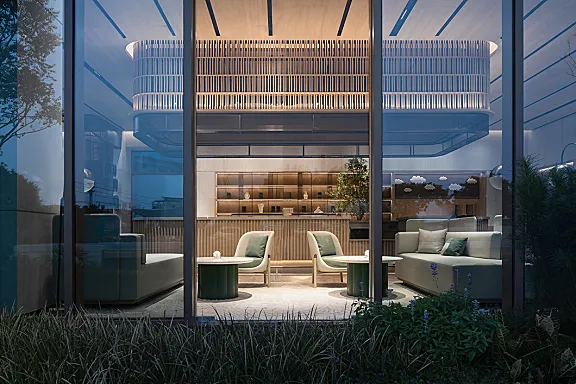 穿越自然的格林童话 金地·熙悦销售中心! | 锦鸾宫×默瑟设计