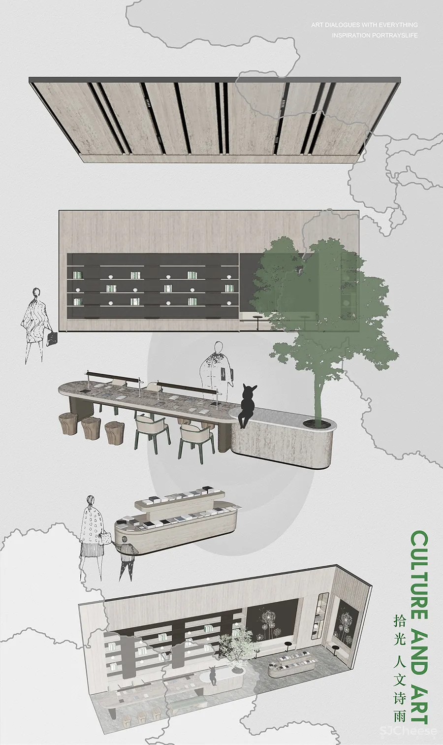 穿越自然的格林童话 金地·熙悦销售中心! | 锦鸾宫×默瑟设计