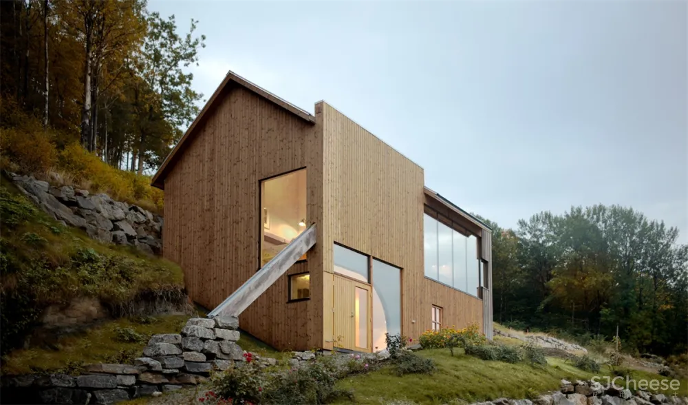 感受山水之美，位于挪威的设计感私宅，Rever & Drage设计
