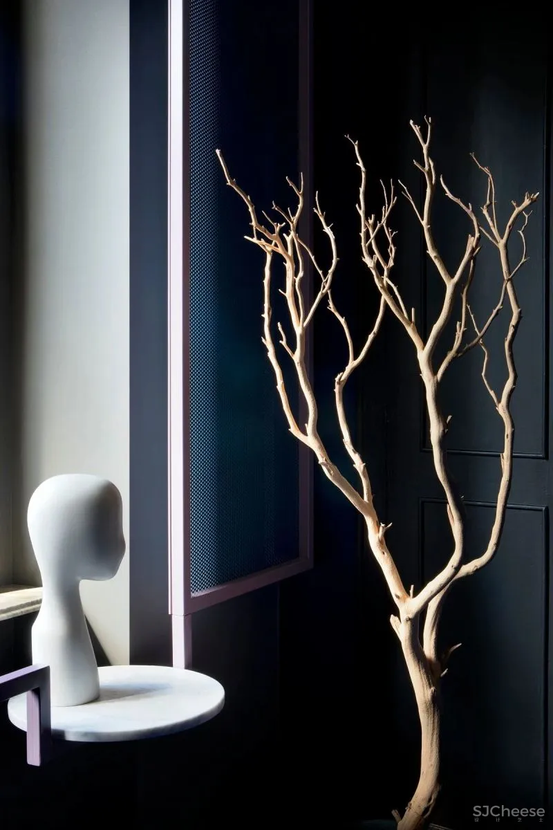 充满蓝调的公寓,用色太前卫了!