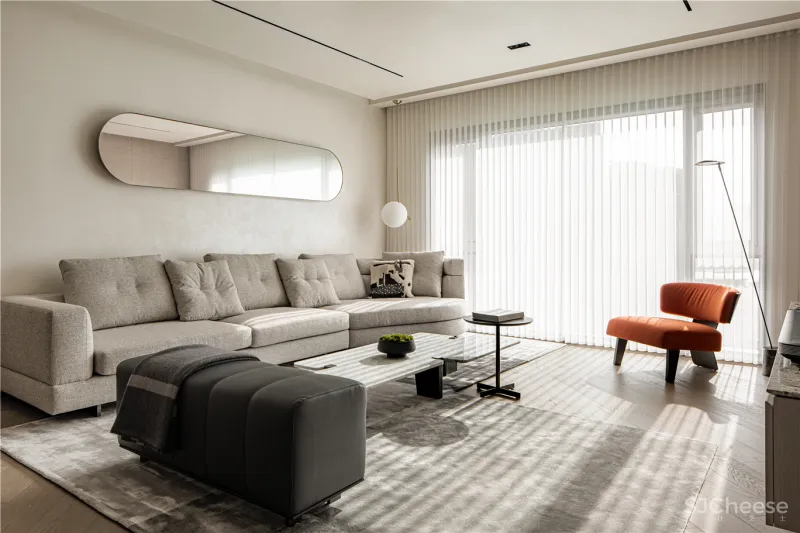 一个人的豪宅!90小伙买下195㎡江景房,猫房装「空调」,真的凡尔赛!