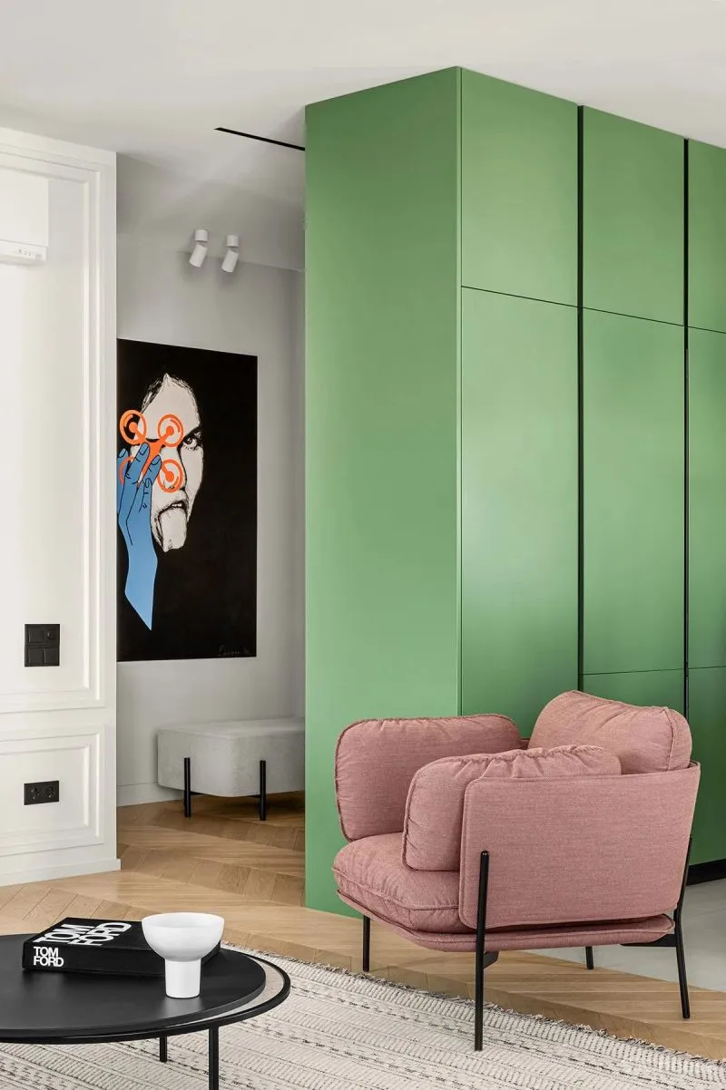 像森林的风,像湖面的波,像娇嫩的花!这间146平米住宅太清新了