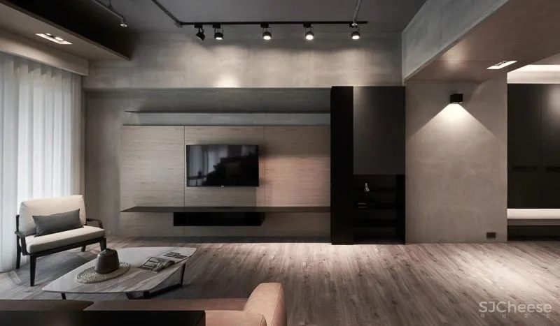 台式高级灰设计,质感空间!