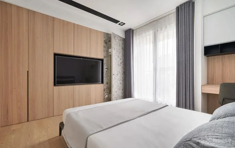 白色+原木,精致宁静!