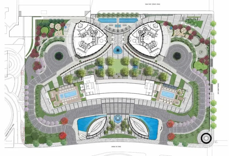 贝聿铭、Yabu雅布、Gensler...联合操刀:洛杉矶世纪广场「费尔蒙酒店」