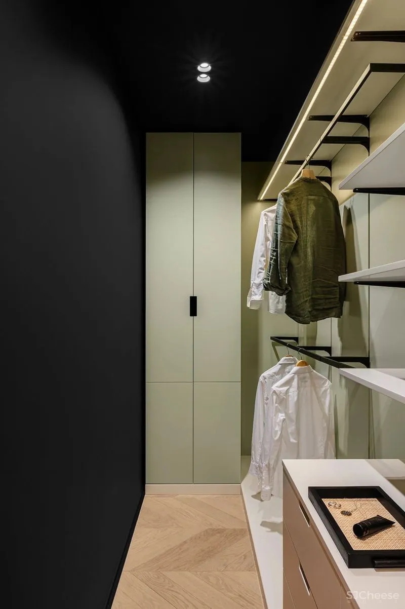 像森林的风,像湖面的波,像娇嫩的花!这间146平米住宅太清新了