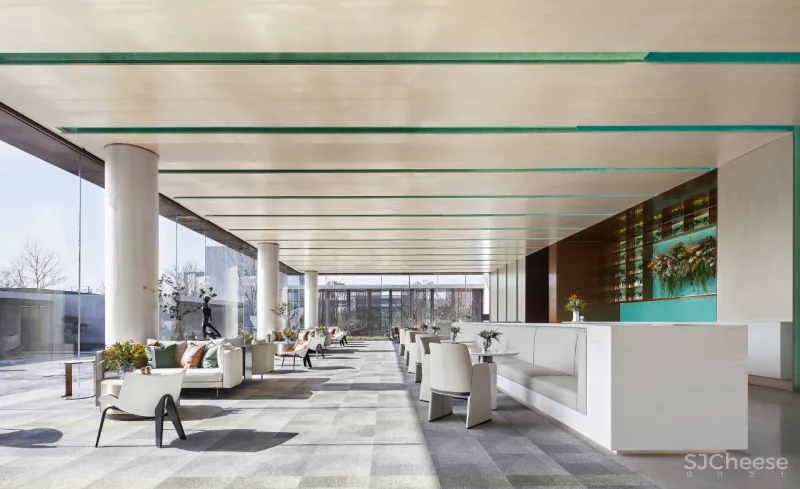 EH DESIGN 空间 金地商置·大成雅镜售楼处:艺术“盒子”