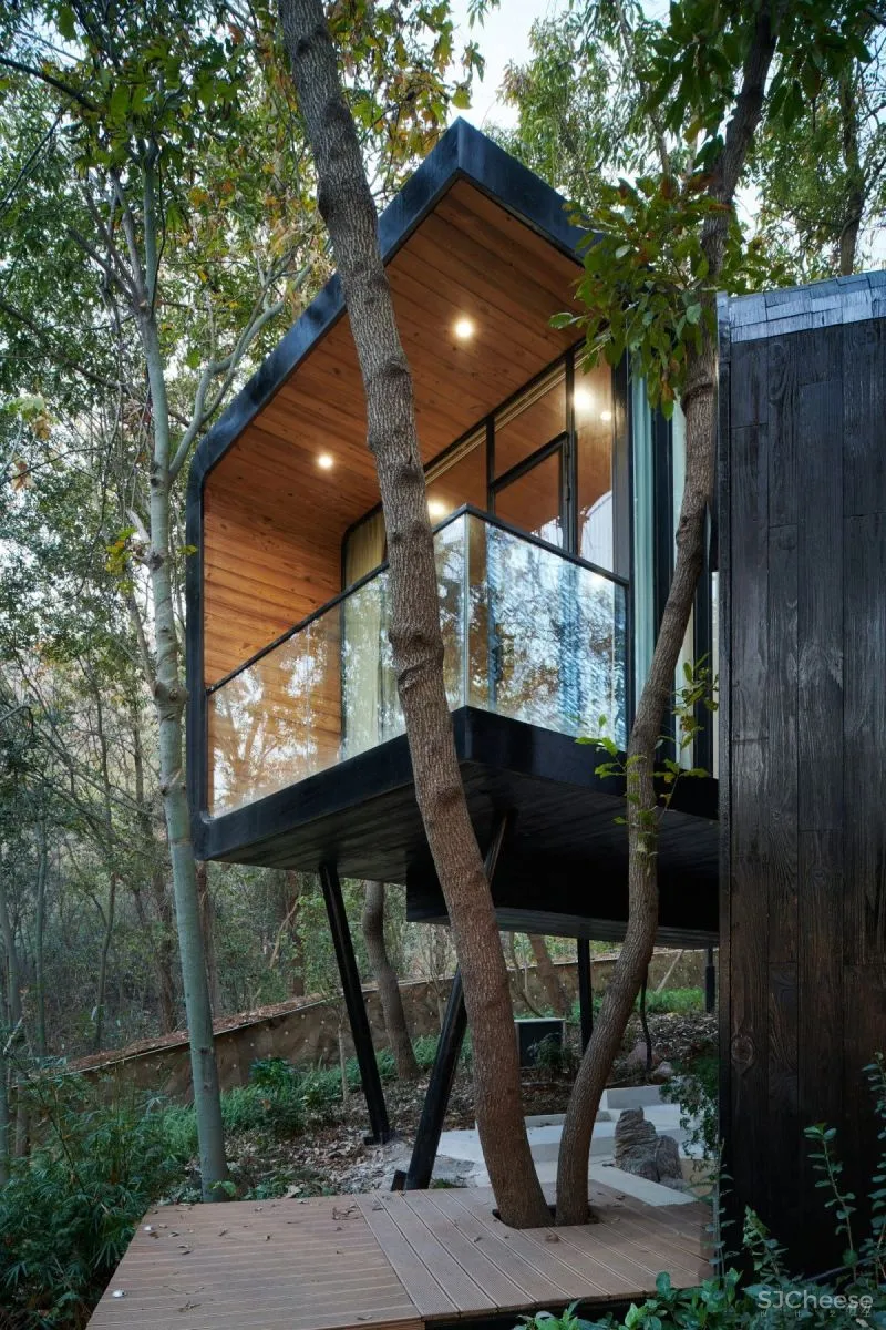 新作 四个隐于山林的温泉小屋