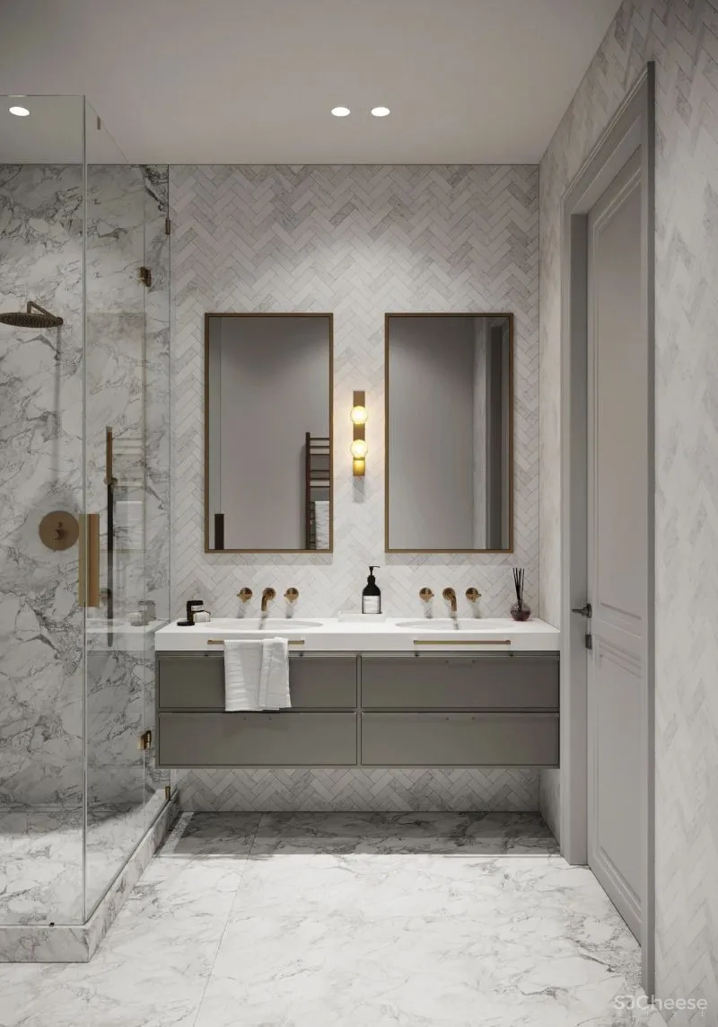 2021最新卫生间设计｜100款