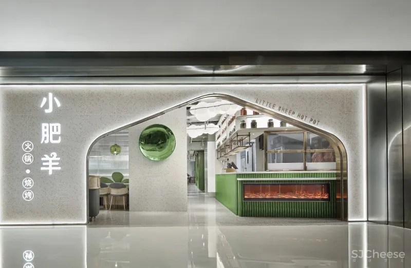 深圳这家小肥羊火锅餐厅,草原味也太浓了【艺鼎新作·小肥羊火锅餐厅设计】