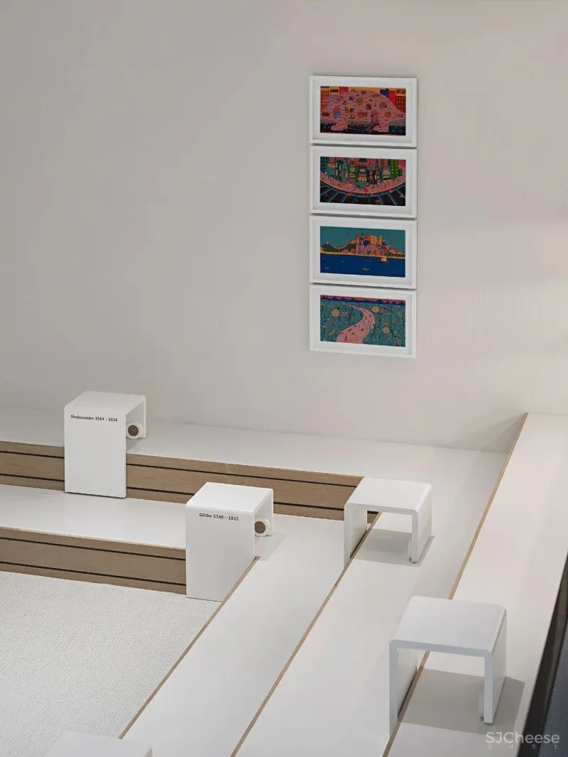 MEIYI 英皇儿童艺术学院 随时序流动的空间画布