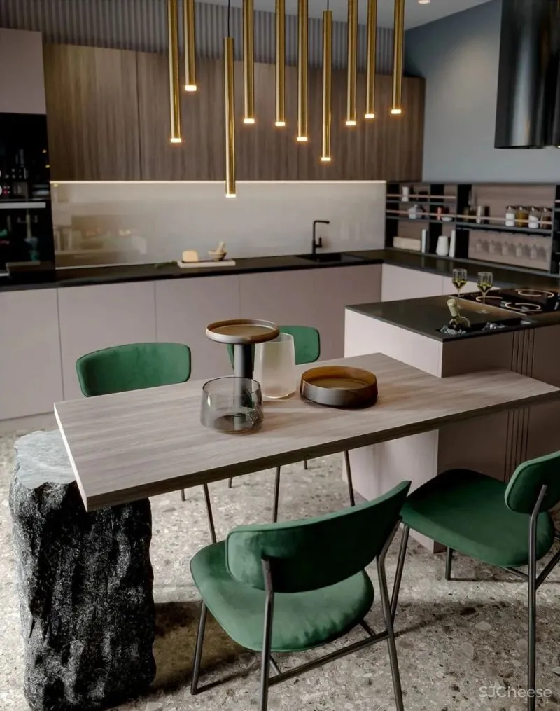 320㎡轻奢别墅,现代生活的质感美!