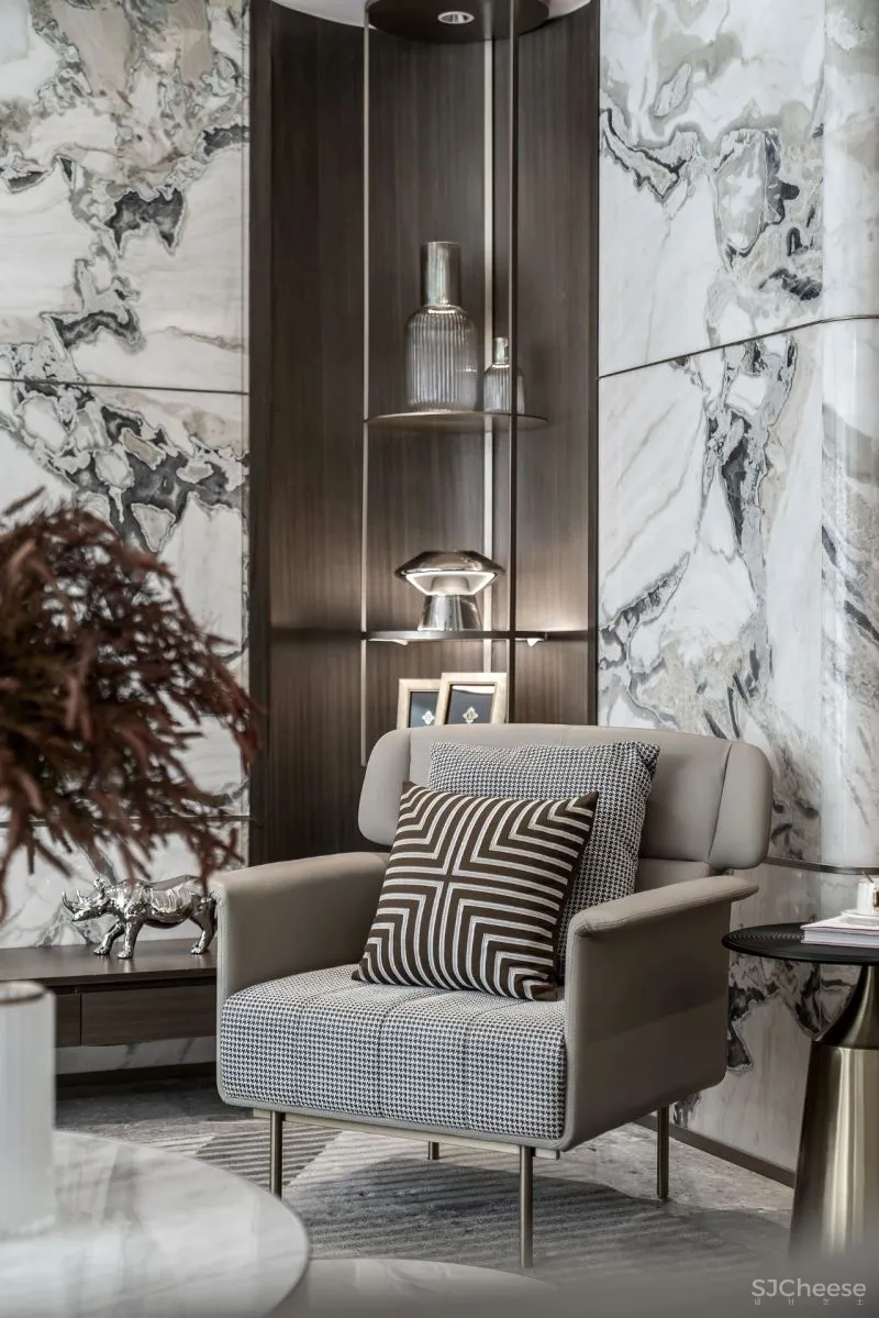 厚夫设计:轻雅金邂逅柔雾灰,百看不厌的魔力!