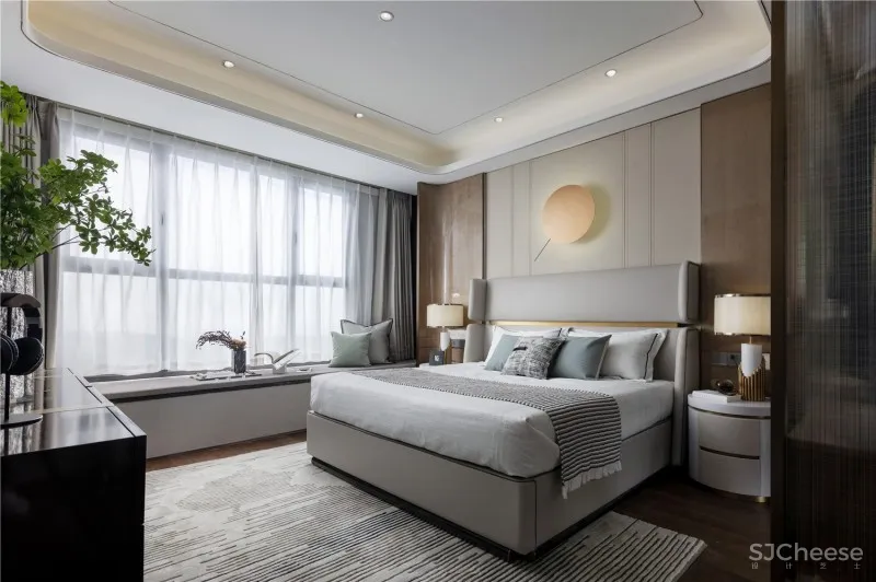 德方圆 | 160平样板间 水之绿 泉之韵