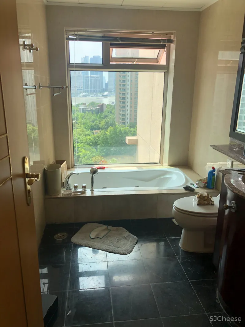 一个人的豪宅!90小伙买下195㎡江景房,猫房装「空调」,真的凡尔赛!