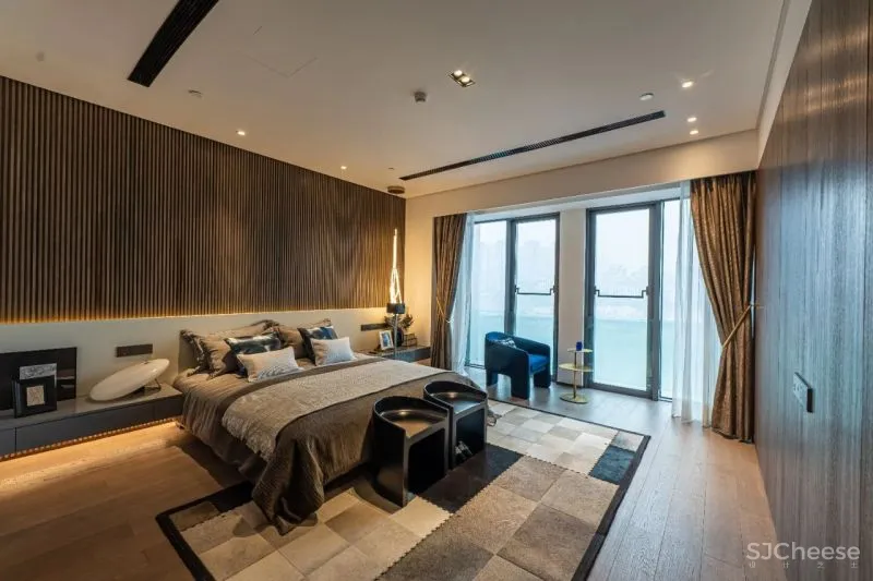 李玮珉力作 重庆千万级豪宅「万科.锦绣滨江」样板间效果图和实景照片