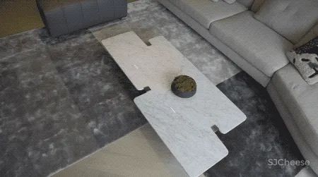 一个人的豪宅!90小伙买下195㎡江景房,猫房装「空调」,真的凡尔赛!