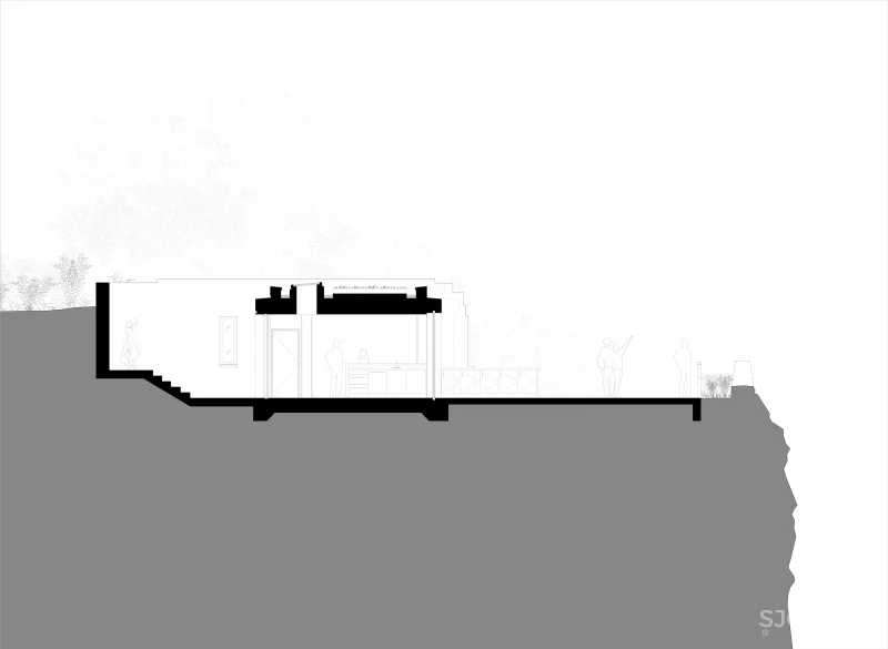 “生长”于波特兰岛悬崖峭壁上的度假酒店