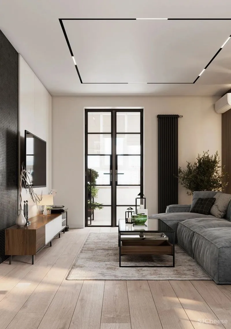 极简白 原木,耐看才是家的样子!