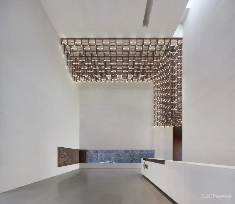 EH DESIGN 空间 金地商置·大成雅镜售楼处:艺术“盒子”