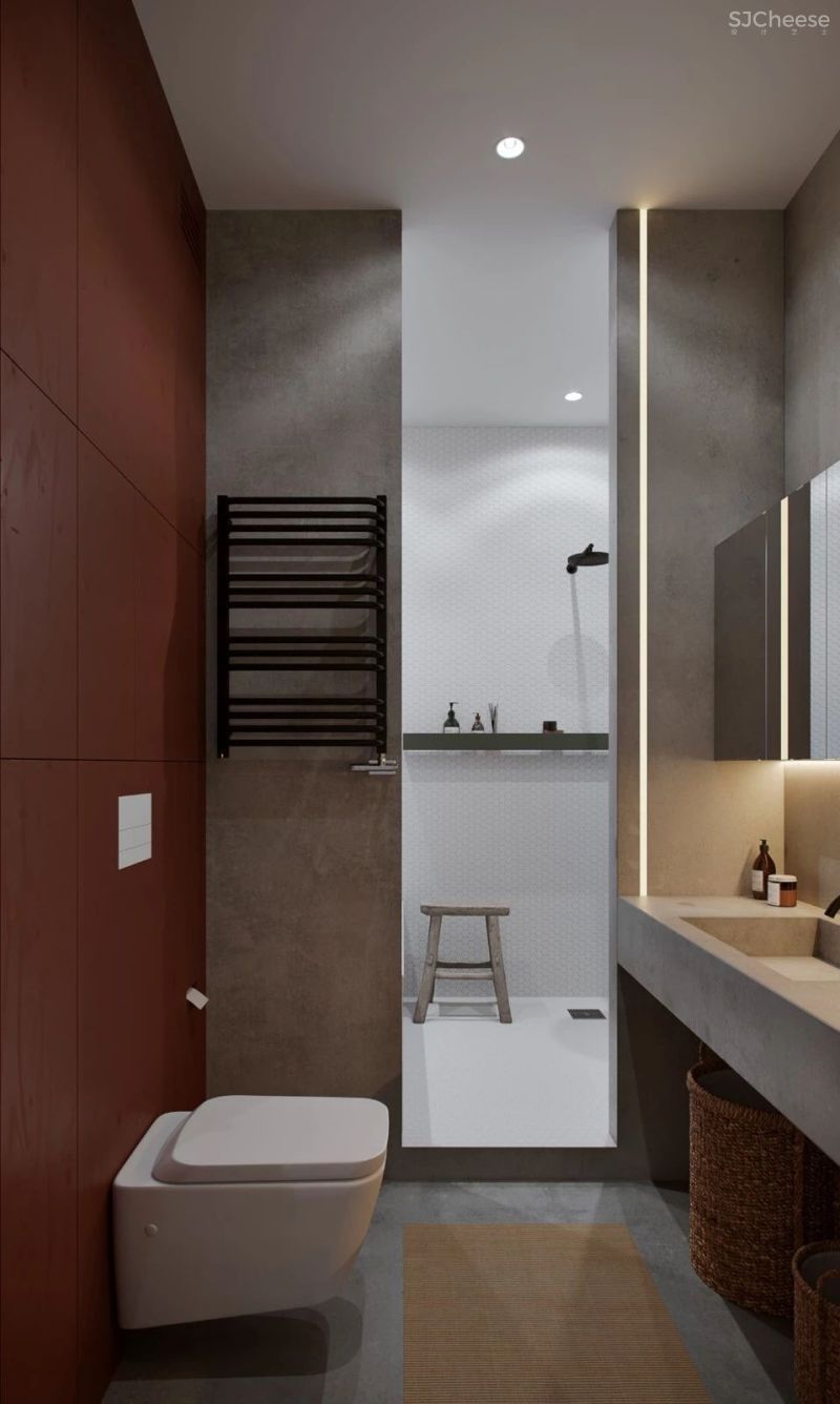 卫生间做到干湿分离,比美观更重要!