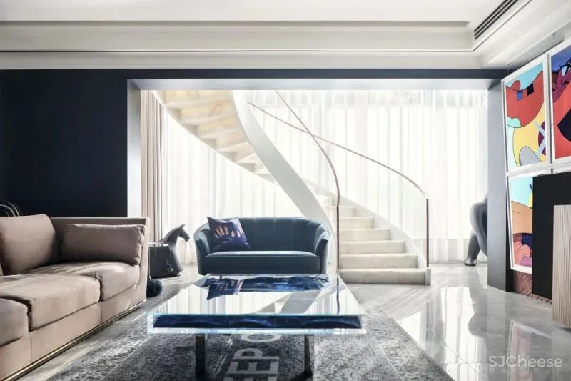 StudioY余颢凌力作 武汉天地「御江苑」私宅设计