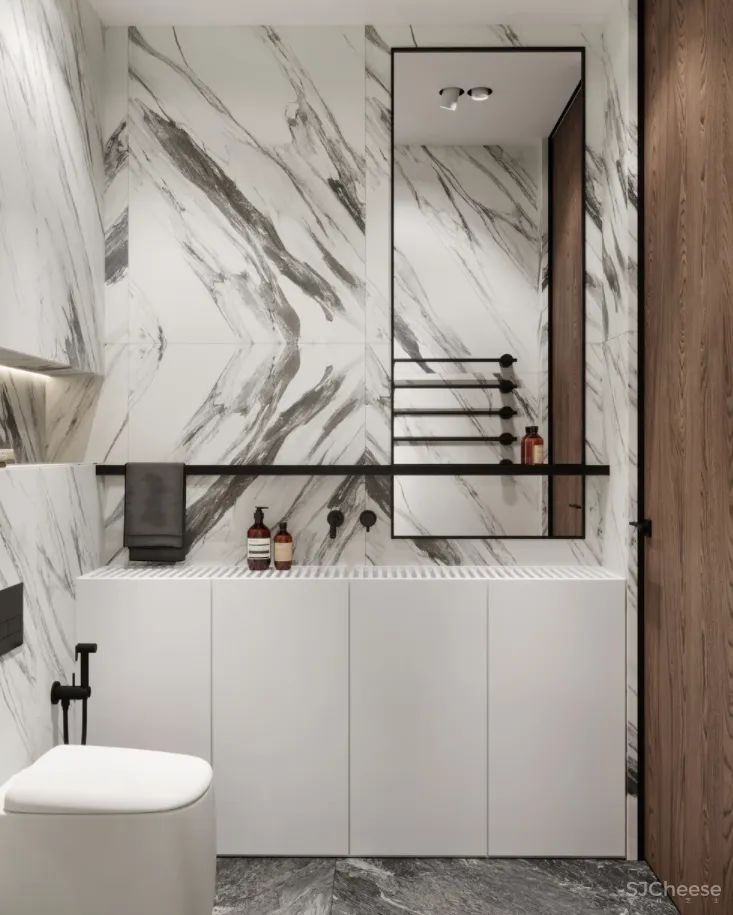 99.5的室内面积 29.7的露台,对于独自居住的屋主来说,这得有多潇洒啊!