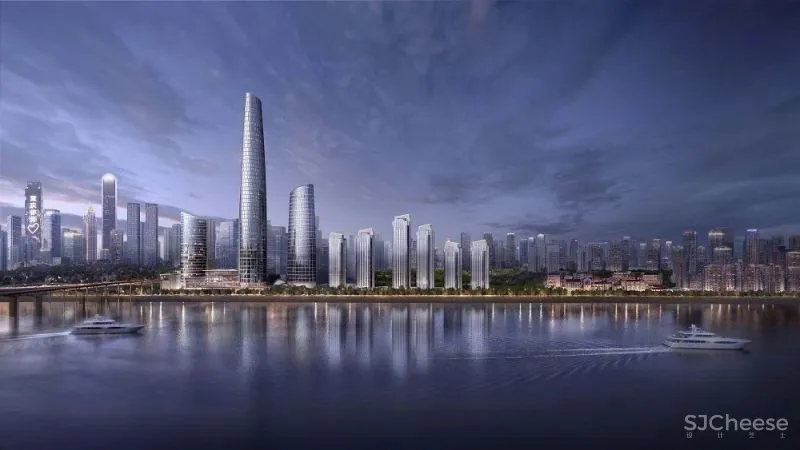 李玮珉力作 重庆千万级豪宅「万科.锦绣滨江」样板间效果图和实景照片