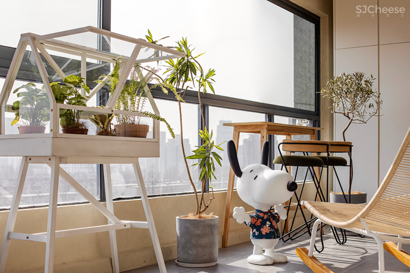 王璠:188㎡简约大平层,温暖的动漫之家!