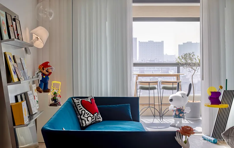 王璠:188㎡简约大平层,温暖的动漫之家!